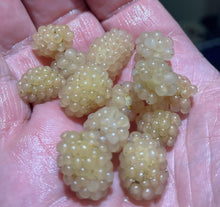Load image into Gallery viewer, Yellow berries held in a hand with a blurred background