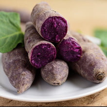 Load image into Gallery viewer, All Purple Sweet Potato - 6 Slips (CERTIFIED USDA ORGANIC)
